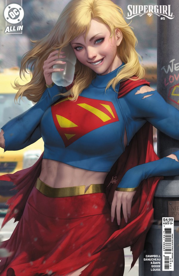 Supergirl #5 DC B Stanley Artgerm Lau 09/10/2025 | BD Cosmos