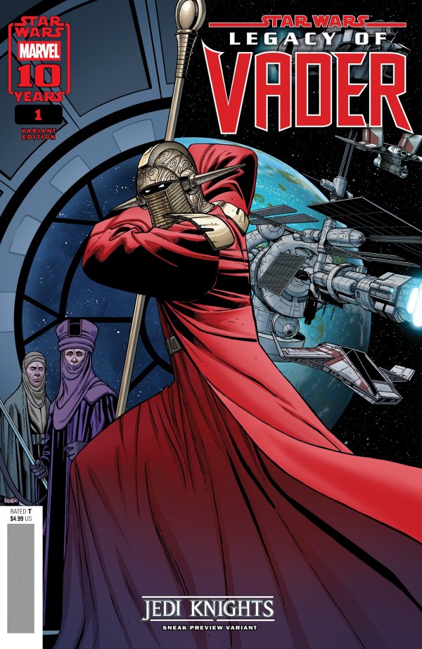 Star Wars Legacy Of Vader #1 MARVEL Jedi Knights Preview 02/05/2025 | BD Cosmos