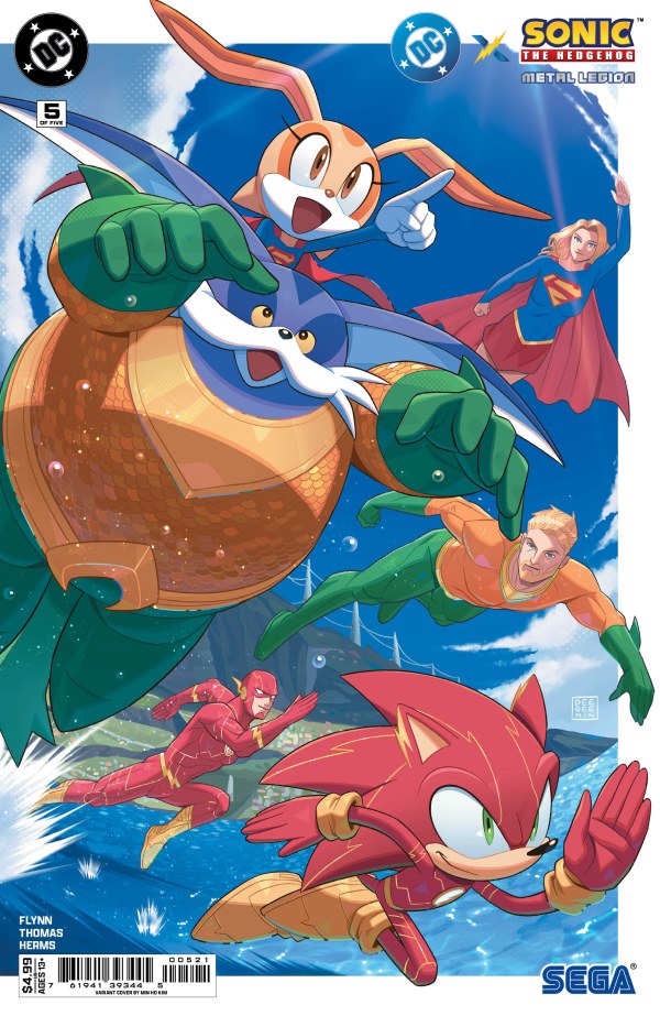 DC X Sonic The Hedgehog Metal Legion #5 DC B Kim 09/16/2026 | BD Cosmos