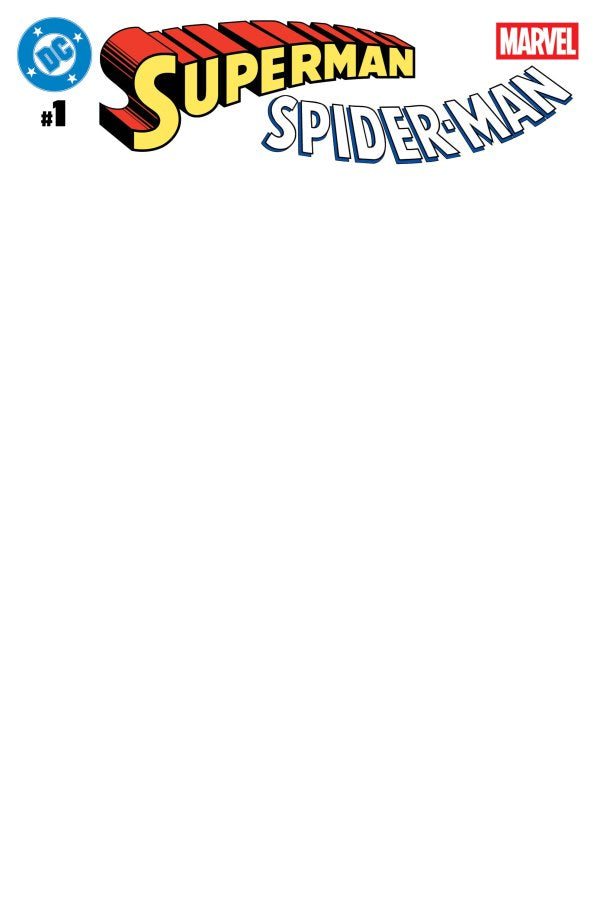 DC Marvel Superman Spider-Man #1 DC Z Blank 03/25/2026 | BD Cosmos