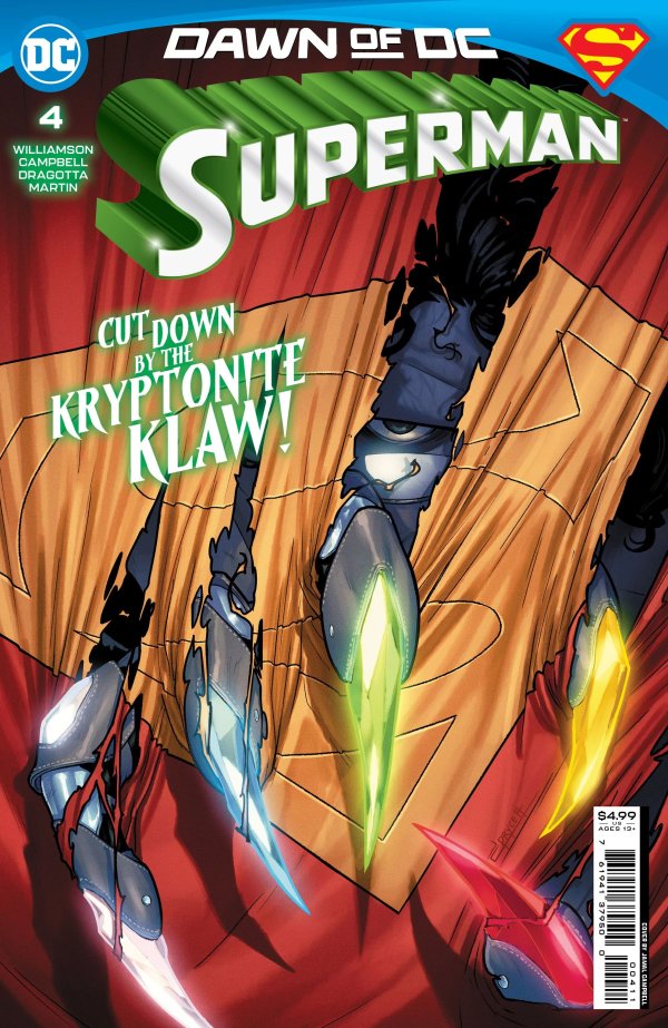 Superman #4 (2023) DC A Campbell Release 05/17/2023 | BD Cosmos