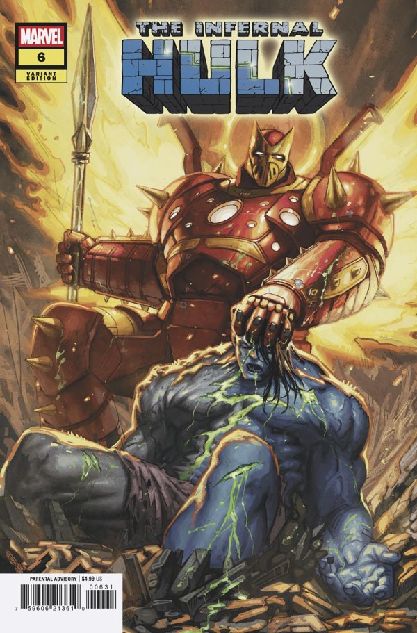 Infernal Hulk #6 MARVEL Davide Paratore 04/22/2026 | BD Cosmos