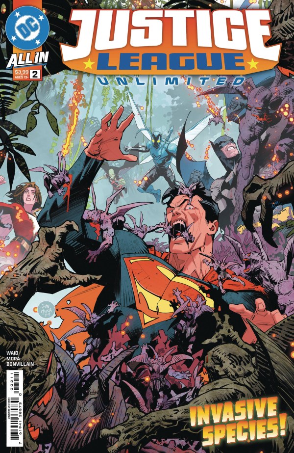 Justice League Unlimited #2 DC A Mora Release 12/25/2024 | BD Cosmos