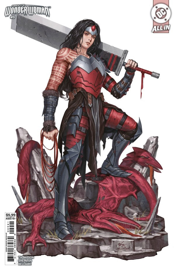 Absolute Wonder Woman #9 DC B Inhyuk Lee 06/25/2025 | BD Cosmos