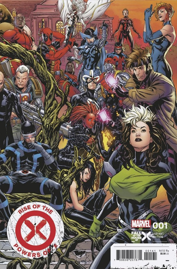 Rise of Powers of X #1 MARVEL D Brooks Connecting 01/10/2024 | BD Cosmos