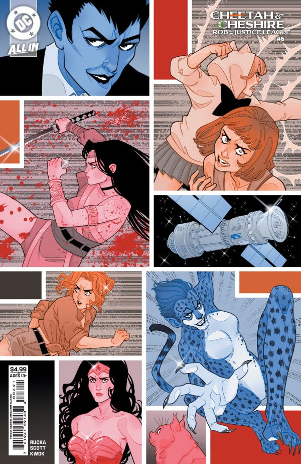 Cheetah & Cheshire Rob The Justice League #6 [Of 6] DC C Sauvage 01/07/2026 | BD Cosmos