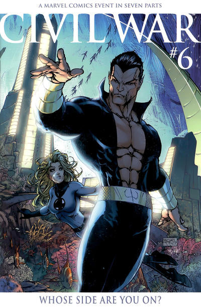 Civil War #6 MARVEL Facsimile Michael Turner Foil 01/21/2026 | BD Cosmos