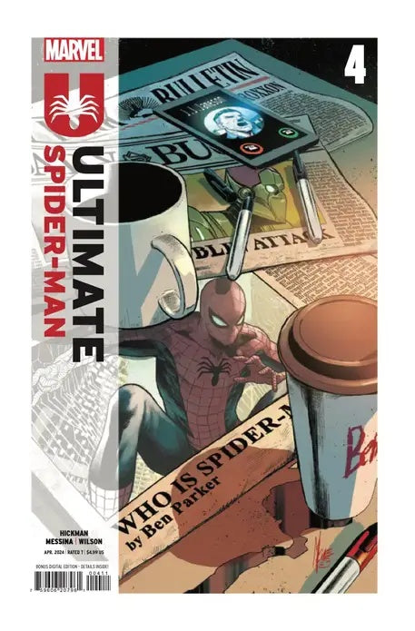 Ultimate Spider-Man #4 MARVEL 04/24/2024 | BD Cosmos