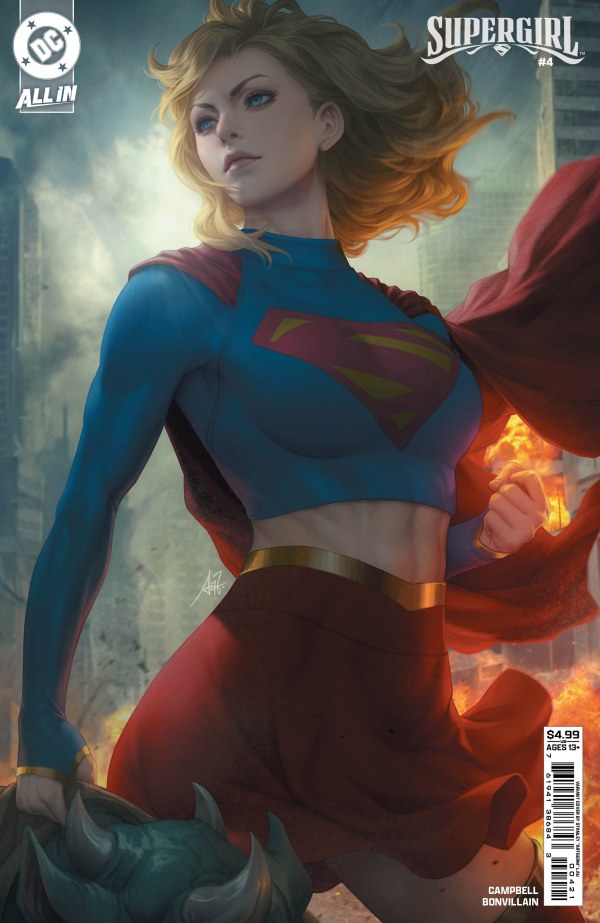 Supergirl #4 DC B Stanley Artgerm Lau 08/13/2025 | BD Cosmos