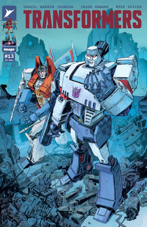 Transformers #13 3RD Printing Image 03/12/2025 | BD Cosmos