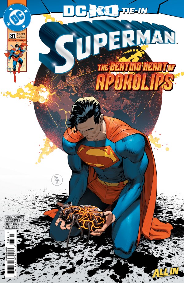Superman #31 DC A Dan Mora [DC K.O.] 10/22/2025 | BD Cosmos