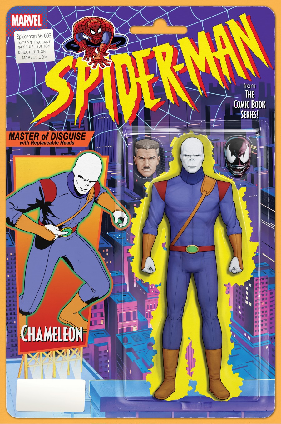 Spider-Man '94 #5 MARVEL John Tyler Christopher Action Figure  01/21/2026 | BD Cosmos