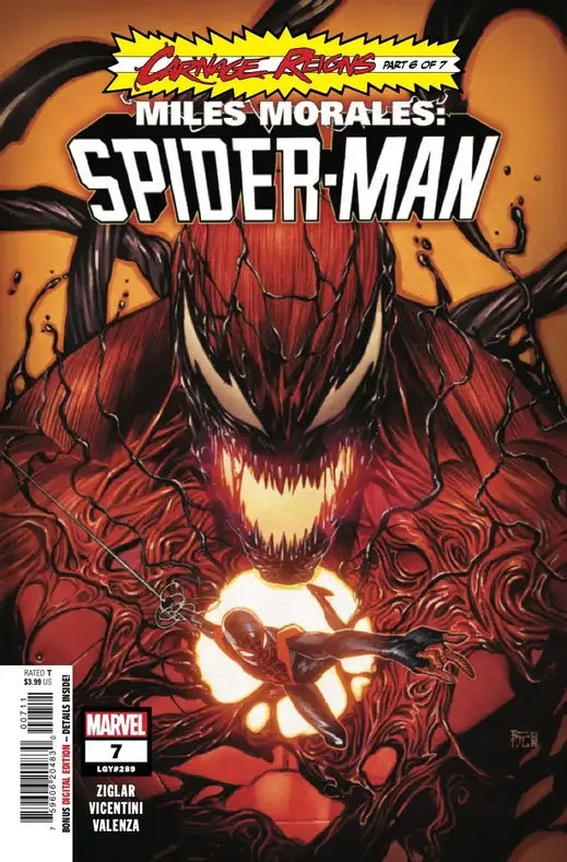 Miles Morales Spider-Man #7 (2022) Sortie Marvel 06/21/2023 | BD Cosmos