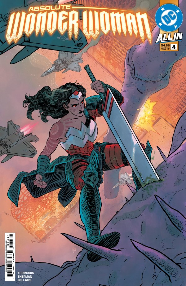 Absolute Wonder Woman #4 DC A Sherman Release 01/22/2025 | BD Cosmos