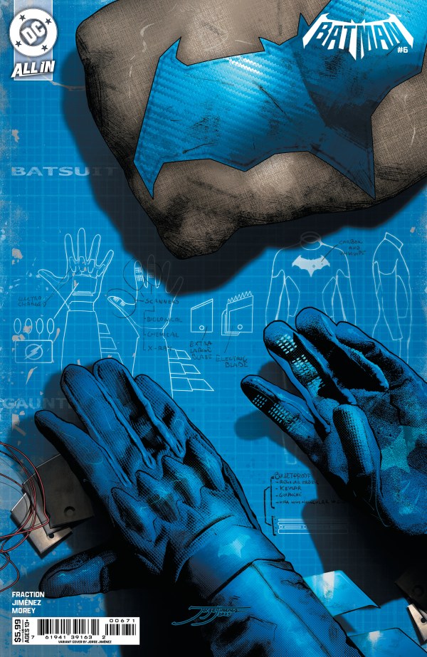 Batman #6 DC E Jorge Jimenez Bat Gadget 02/04/2026 | BD Cosmos