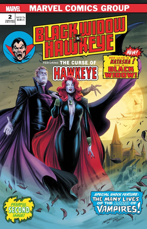 Black Widow & Hawkeye #2 MARVEL Carnero Vampire 04/17/2024 | BD Cosmos