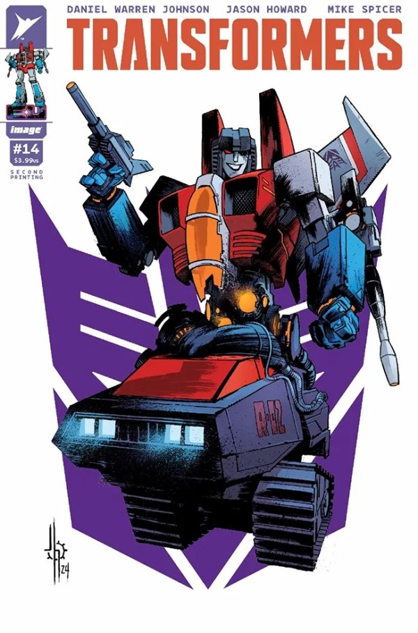 Transformers #14 2nd Print Image A Howard 03/12/2025 | BD Cosmos
