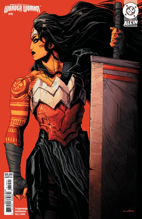 Absolute Wonder Woman #10 DC B Kris Anka 07/23/2025 | BD Cosmos