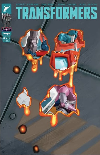 Transformers #25 IMAGE K Eric Canete Foil Die Cut 10/08/2025 | BD Cosmos