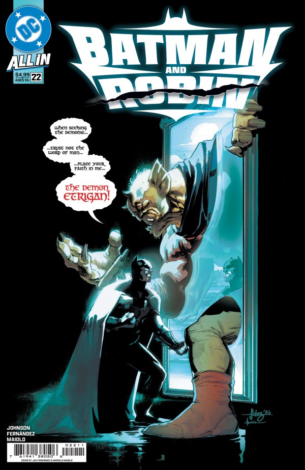 Batman And Robin #22 DC A Javier Fernandez 06/11/2025 | BD Cosmos