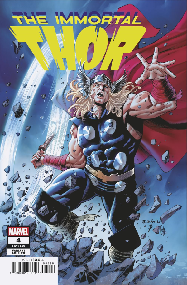 Immortel Thor #4 MARVEL 1:25 Davila 11/15/2023 | BD Cosmos
