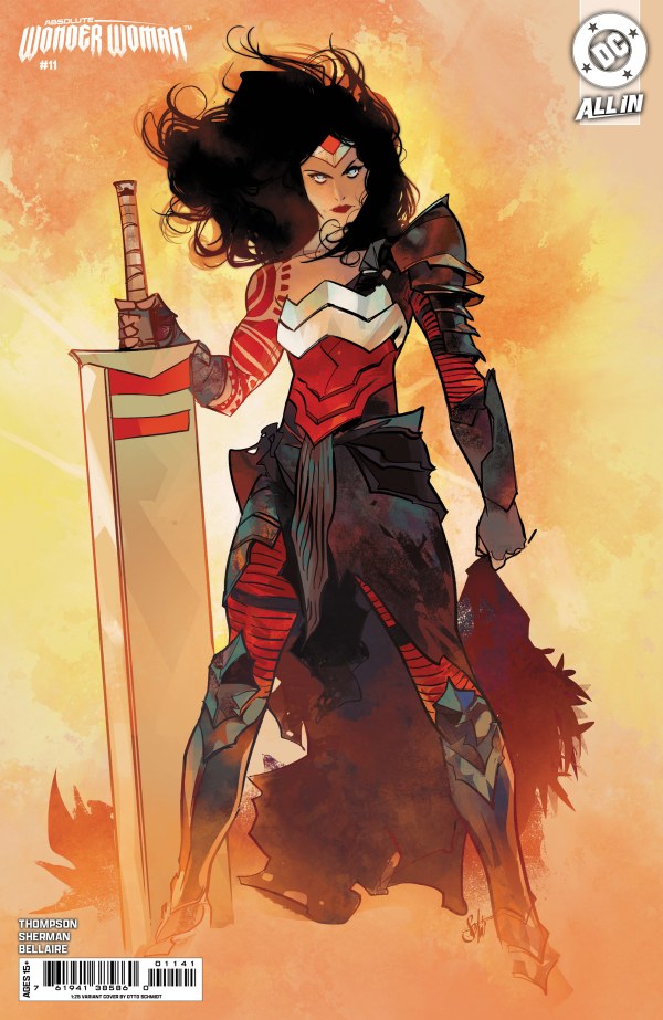 Absolute Wonder Woman #11 DC D 1:25 Otto Schmidt 08/27/2025 | BD Cosmos