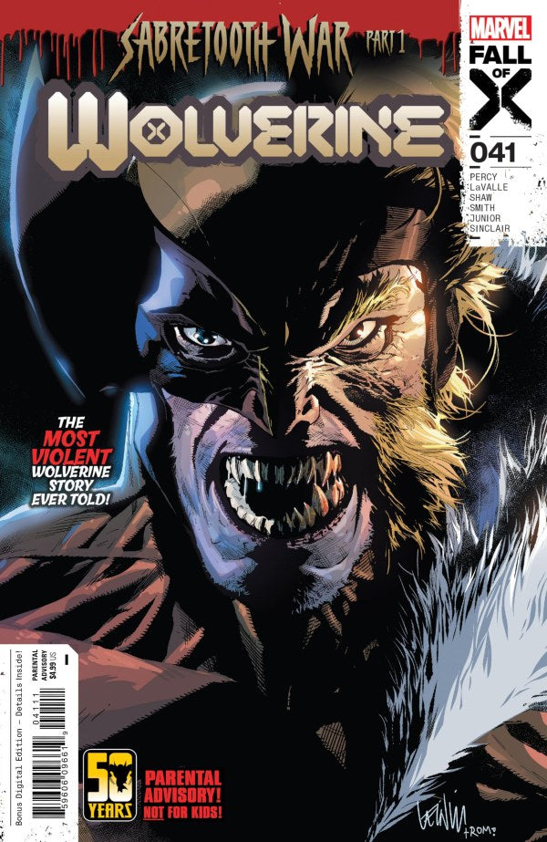 Wolverine #41 1st Print MARVEL A 01/10/2024 | BD Cosmos