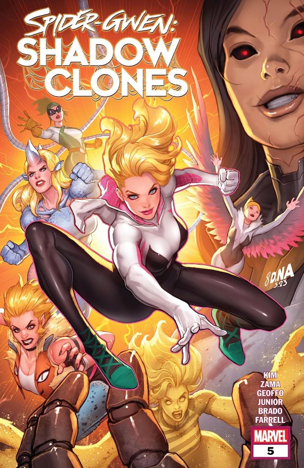 Spider-Gwen Shadow Clones #5 (2022) MARVEL Release 07/19/2023 | BD Cosmos