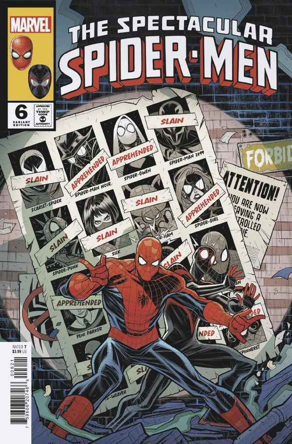 Spectacular Spider-Men #6 B Marvel Torque Homage 08/07/2024 | BD Cosmos