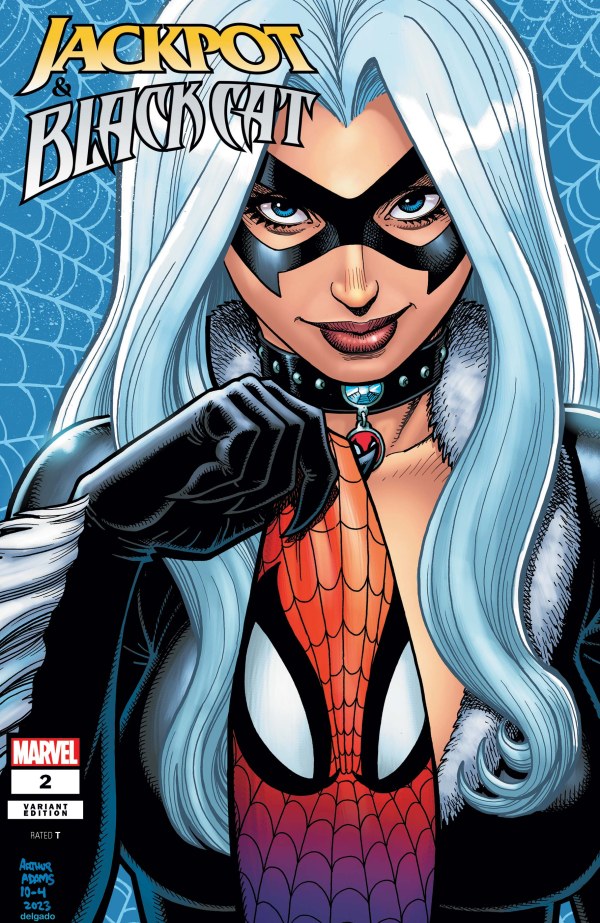 Jackpot & Black Cat #2 MARVEL 1:25 Adams 04/24/2024 | BD Cosmos
