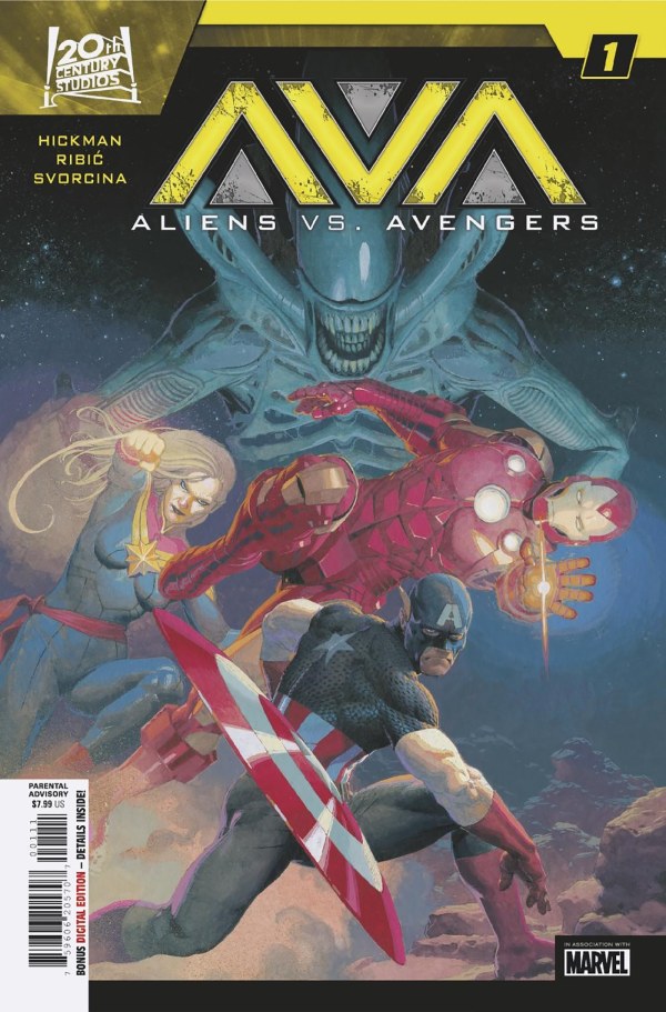 Aliens vs Avengers #1 A 1st Print Marvel 08/28/2024 | BD Cosmos
