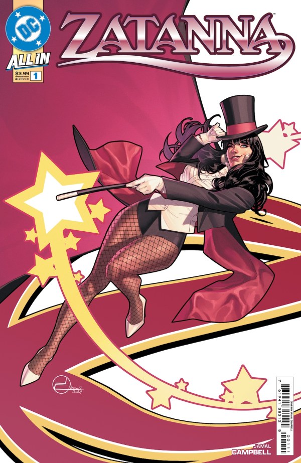 Zatanna #1 [Of 6] DC A Jamal Campbell Release 02/19/2025 | BD Cosmos