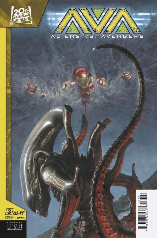 Aliens vs Avengers #3 MARVEL Rivera 02/19/2025 | BD Cosmos