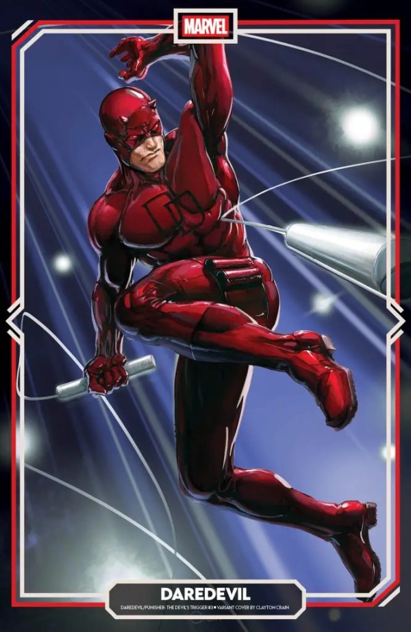 Daredevil/Punisher Devil's Trigger #3 MARVEL Clayton Crain  01/21/2026 | BD Cosmos