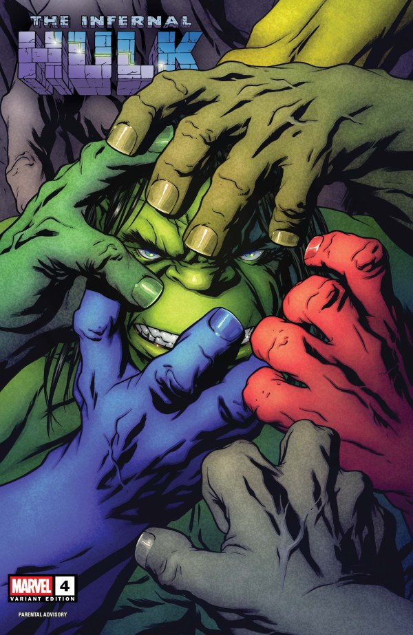 Infernal Hulk #4 MARVEL 1:25 Mike McKone  02/25/2026*** | BD Cosmos