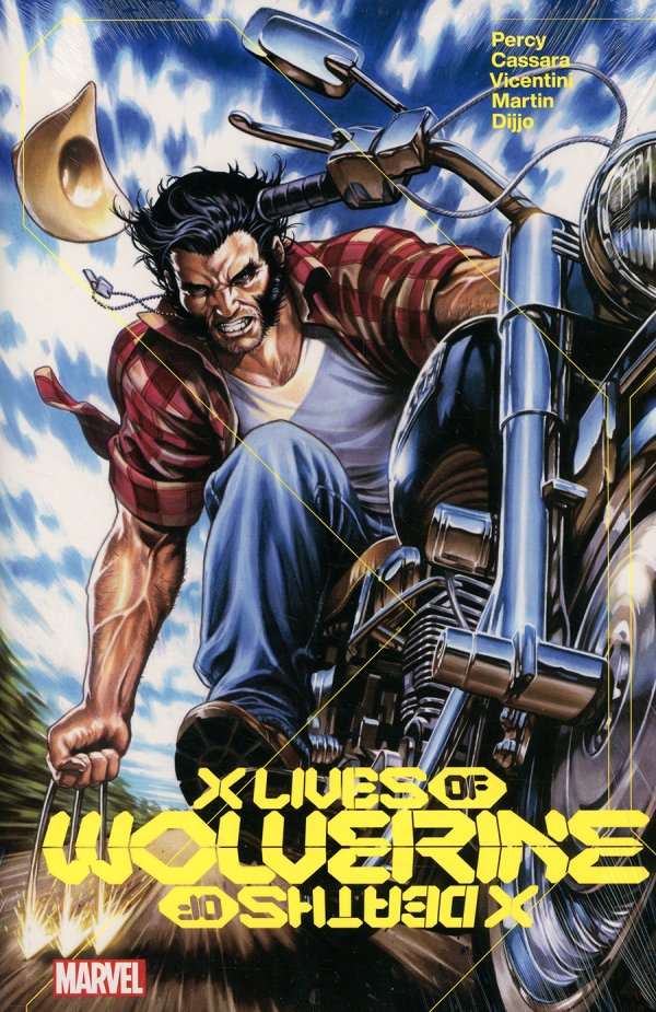 X Lives And Deaths Of Wolverine Relié Brooks Direct Market Variante | BD Cosmos
