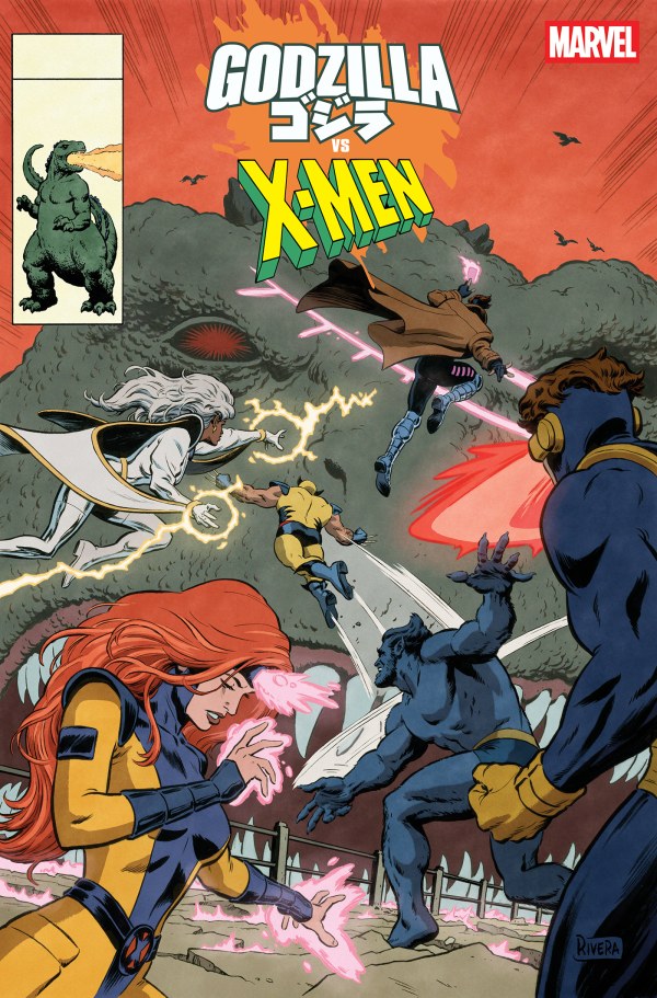 Godzilla vs. X-Men #1 MARVEL Paolo Rivera Homage 05/14/2025 | BD Cosmos