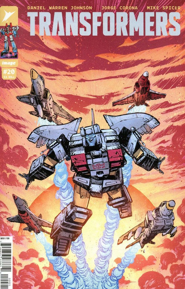 Transformers #20 IMAGE B Jorge Corona & Mike Spicer Release 05/14/2025 | BD Cosmos