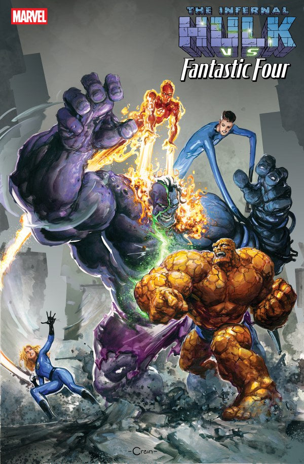 Infernal Hulk vs. Fantastic Four #1 Marvel Crain 10/14/2026 | BD Cosmos