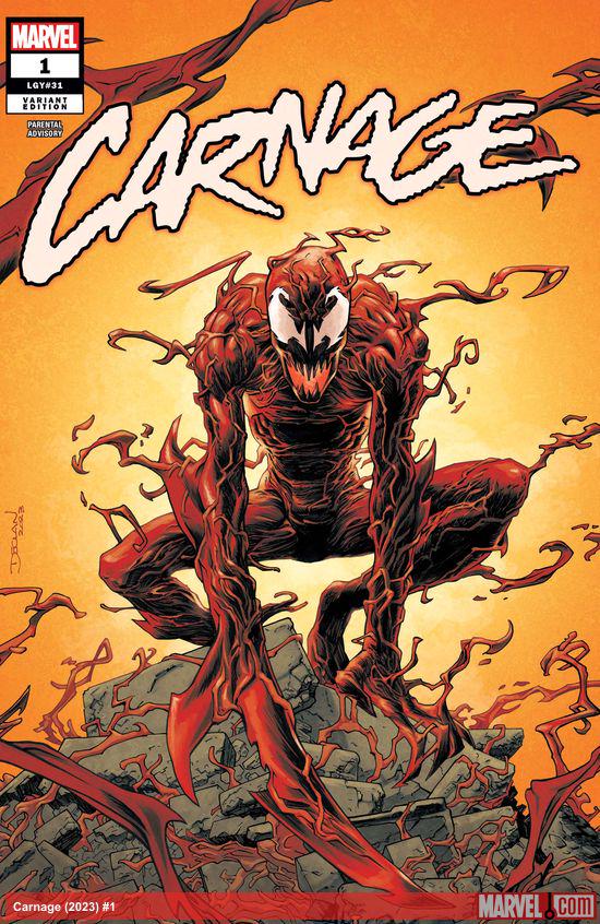 Carnage #1 MARVEL Shalvey 11/22/2023 | BD Cosmos