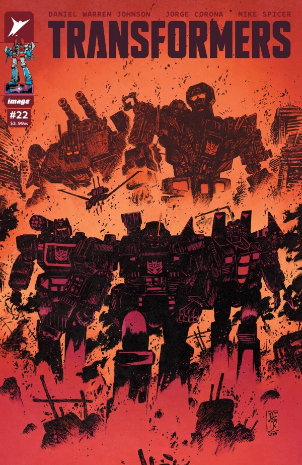 Transformers #22 IMAGE B Jorge Corona & Mike Spicer 07/09/2025 | BD Cosmos