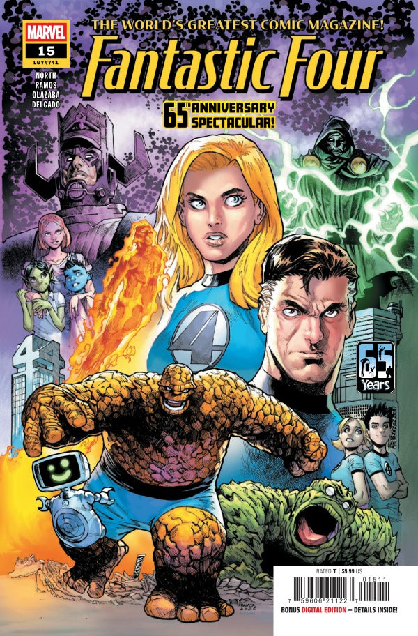 Fantastic Four #15 Marvel 08/05/2026 | BD Cosmos