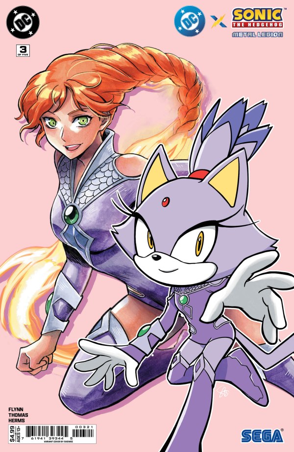 DC X Sonic The Hedgehog The Metal Legion #3 [Of 5] DC B Saowee 07/01/2026 | BD Cosmos