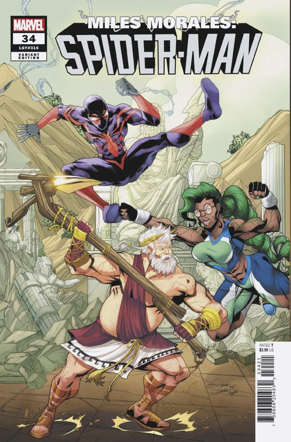 Miles Morales Spider-Man #34 MARVEL Lubera 5-Part Connecting 06/25/2025 | BD Cosmos