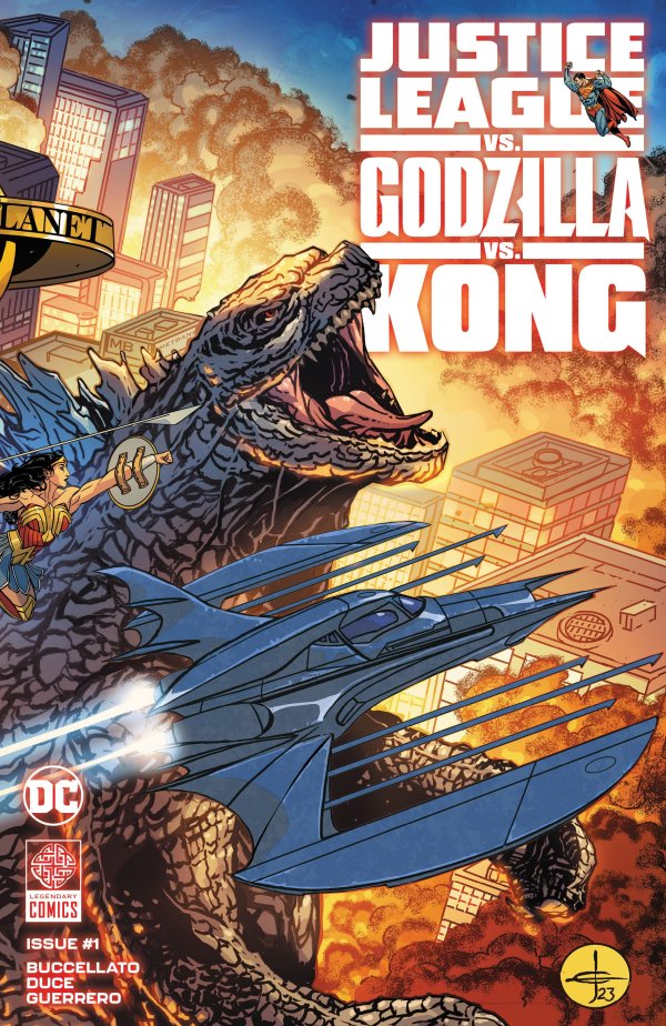 Justice League contre Godzilla contre Kong #1 DC A Johnson 10/18/2023 | BD Cosmos