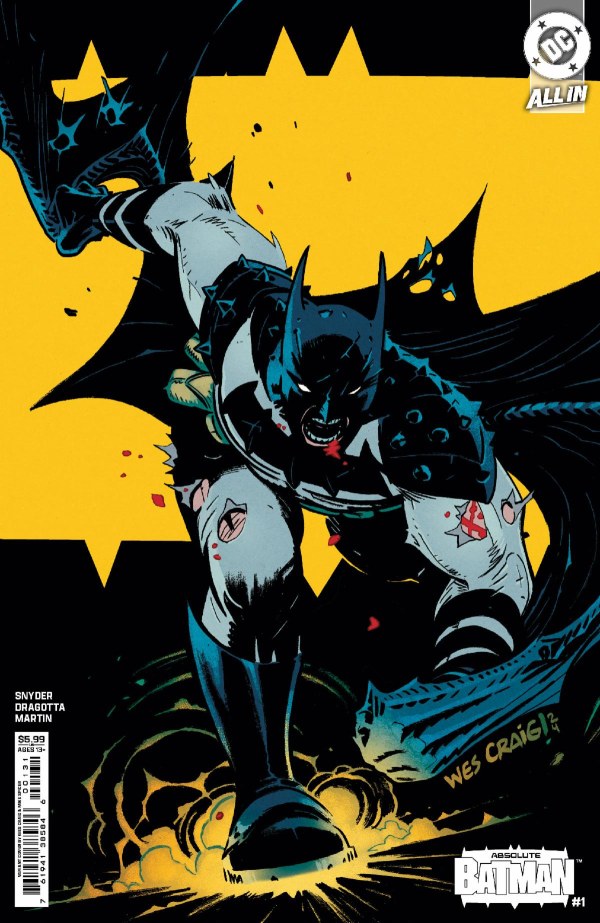 Absolute Batman #1 DC B Craig Release 10/09/2024 | BD Cosmos