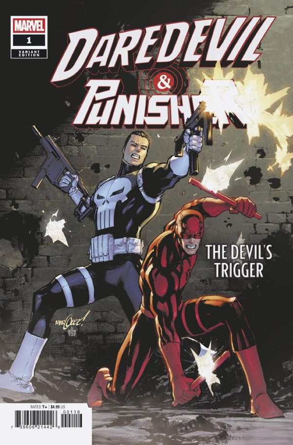 Daredevil/Punisher Devil's Trigger #1 MARVEL 1:25 David Marquez 11/26/2025 | BD Cosmos