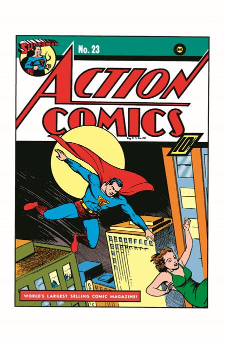 Action Comics #23 Facsimile DC B Joe Shuster Foil 08/27/2025 | BD Cosmos
