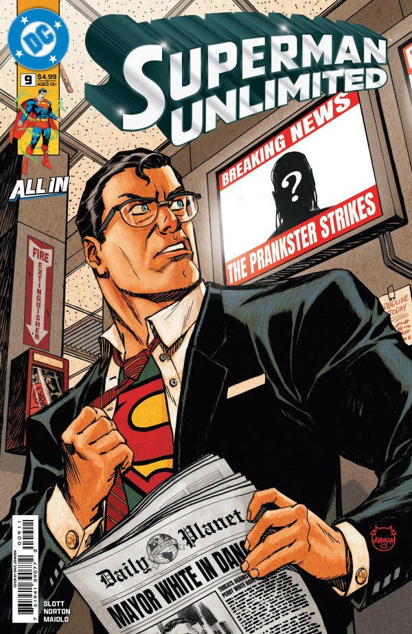 Superman Unlimited #9 DC A Dave Johnson 01/21/2026 | BD Cosmos