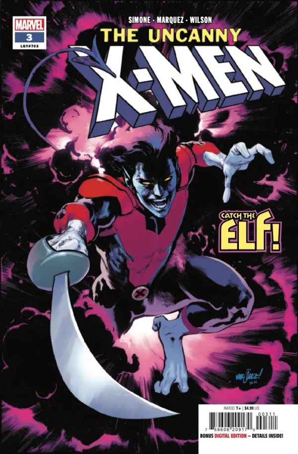 Uncanny X-Men #3 A Marvel 09/25/2024 | BD Cosmos